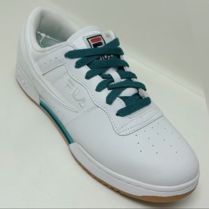 Men’s Fila Original Fitness Duo White | Turquoise Sneakers NWT